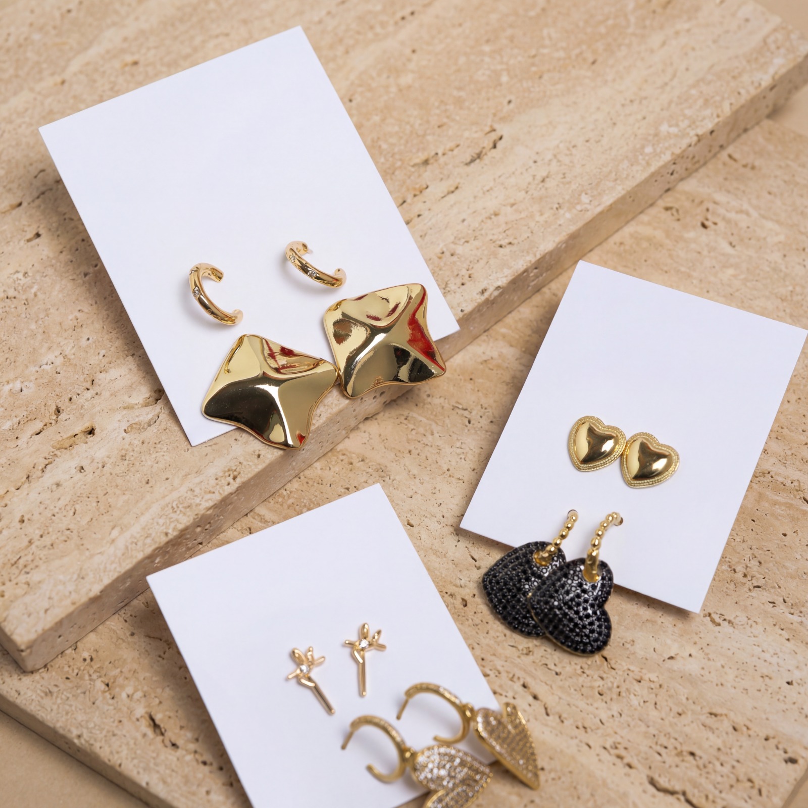 Fall in love with our beautiful necklace and earring sets for only $15. The perfect Valentine’s Day gift. 💕 Shop now!